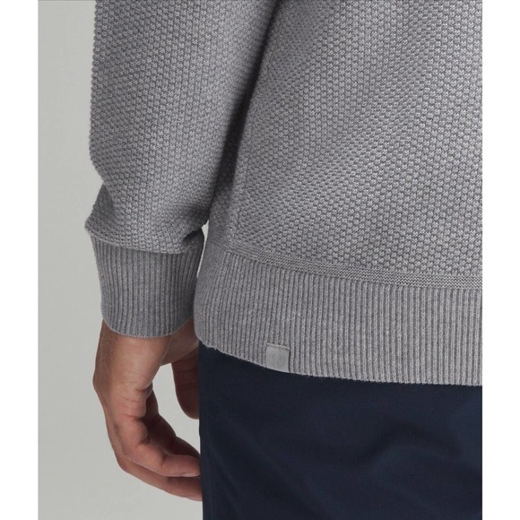 Lululemon Textured Knit Half-Zip Sweater - Picture 4 of 7